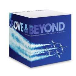Above and Beyond Stick Note Cube