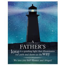 Personalized TwinkleBright LED Guiding Light Canvas Print