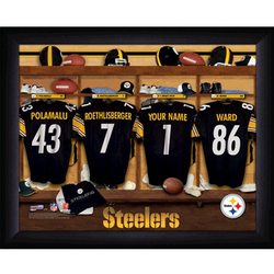 Personalized NFL Locker Room Sign