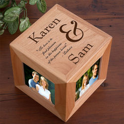 To Love You Personalized Photo Cube