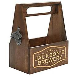 Personalized Brewery Beer Caddy