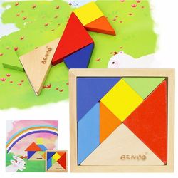 Baby's 7-Piece Puzzle Jigsaw Tangram Puzzle