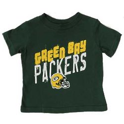 Infant's Green Bay Packers Off the Wall T-Shirt