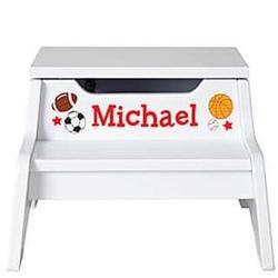 Personalized Sports Themed Step N Store