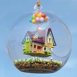 DIY Flying House Glass Ball