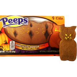 Peeps Chocolate Marshmallow Mousse Flavored Cats