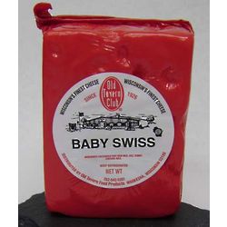 2 Pound Block of Baby Swiss Cheese