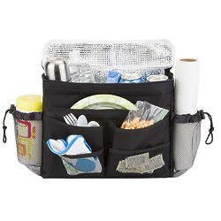 Over-Seat Trash-Holder and Organizer and Car