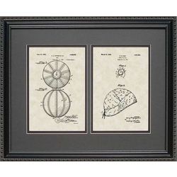 Water Polo Ball and Cap Patent Art Print