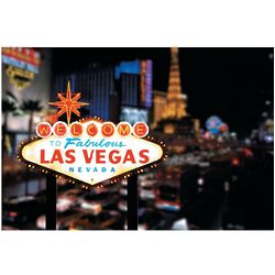 Viva Las Vegas Backdrop Banner