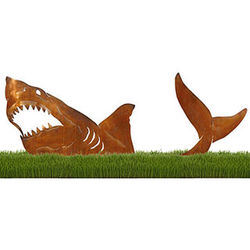 Shark Lawn Sculpture