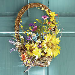 Handcrafted Basket Wall Decor