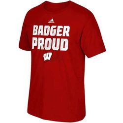 Mens Wisconsin Badger Proud T-Shirt