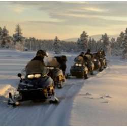Yampa Valley Sunset Snowmobile Tour for 1