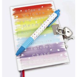 Unicorn Wishes Diary and Scented Pen