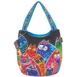 Laurel Burch Whiskers Family Tote