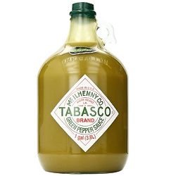 Tabasco Green Pepper Sauce 128 Ounce Jug