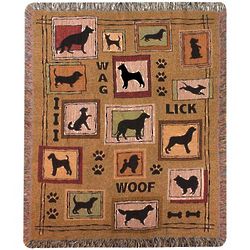 Dog to the Rescue Tapestry Throw