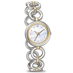 Daughter's Treasured Time Engraved Diamond Watch