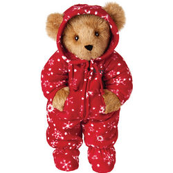 Holiday Hoodie-Footie Teddy Bear
