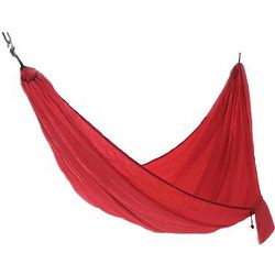 Uluwatu Red Parachute Hammock with Hanging Accessories