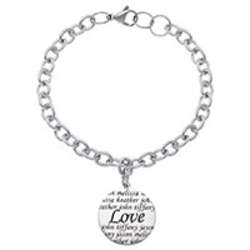 Love Engraved Name Bracelet