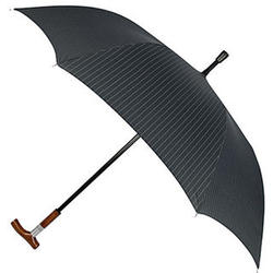 Pin-Stripe Gentleman's Hidden Cane Umbrella