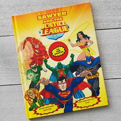 Meet the Justice League Kid's Personalized Superhero Book