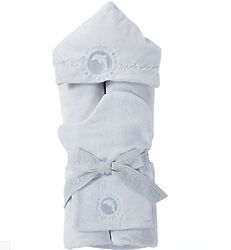 Hooded Blue Dolphin Towel Set