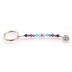 Birthstone Family Keychain