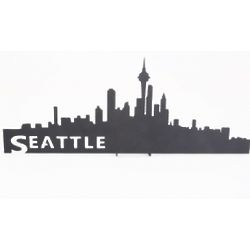 Metal Seattle Skyline Plaque