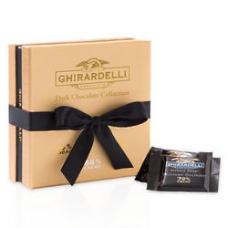 Dark Chocolate Collection Gold Gift Box