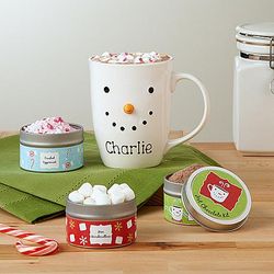 Snowman Mug & Hot Chocolate Kit