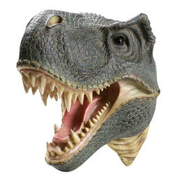 Tyrannosaurus Rex Head Turning 3D Wall Plaque