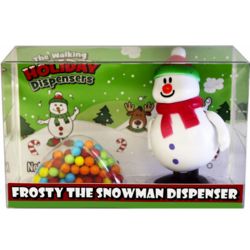 Walking Frosty the Snowman Candy Dispenser