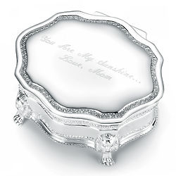 Personalized Princess Victorian Jewelry Box