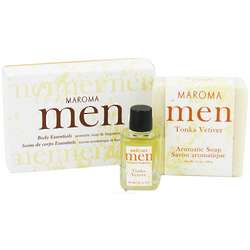 Men's Aromatic Soap And Fragrance Oil Set