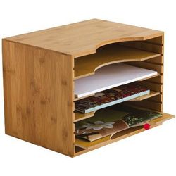 Desktop Organizer with Adjustable Shelves