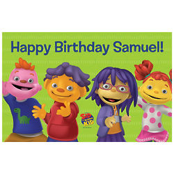 Personalized Sid the Science & Friends Happy Birthday Placemat