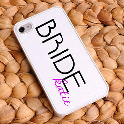 Personalized Signature 21 Bride iPhone Case
