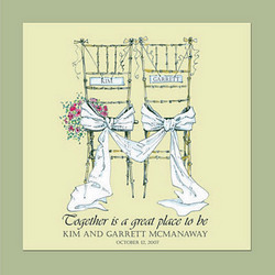 Personalized Together Wedding Plaque