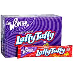 Wonka Cherry Laffy Taffy Box