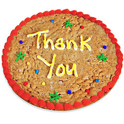 Thank You Cookie Cake