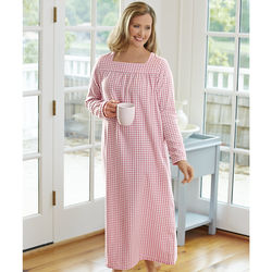 Womens National Gingham Gown