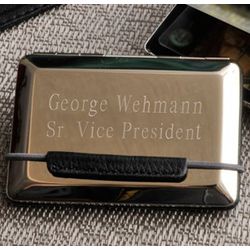 Engraved Expandable Card Case