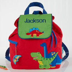 Dinosaur Embroidered Backpack