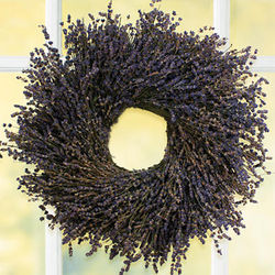 Fragrant Dried Lavender Wreath