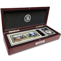 Thomas Jefferson Commemorative Coin & Currency Set