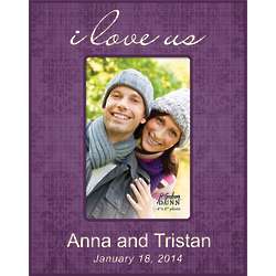 Personalized I Love Us Picture Frame