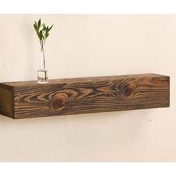 24 Inch Reclaimed Wood Floating Shelf